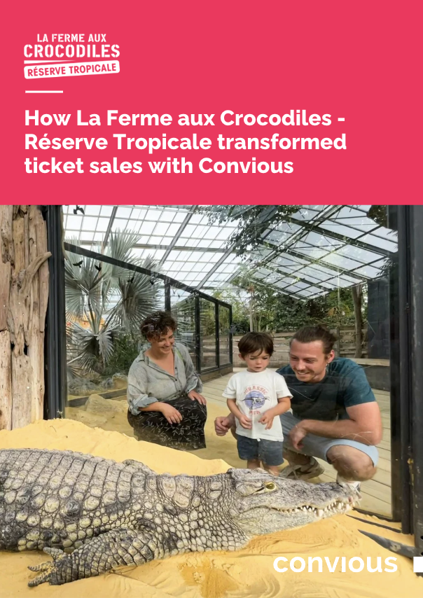 Hero image for the article: How La Ferme aux Crocodiles - Réserve Tropicale transformed ticket sales with Convious.